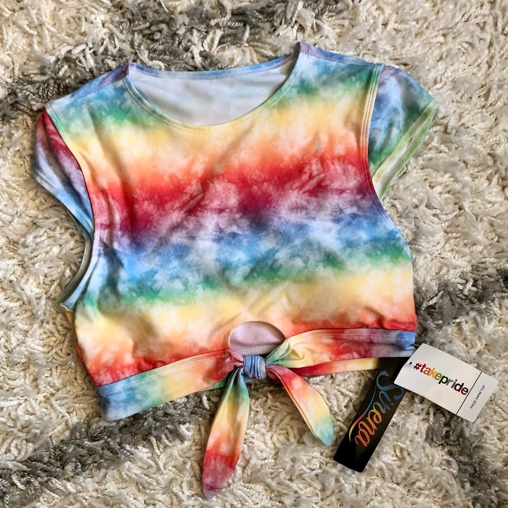 NWT Sirena Take Pride Swim Top Size: Medium